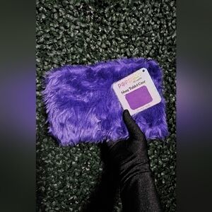 Purple Furry Tablet Case Fits Most 8" Tablets